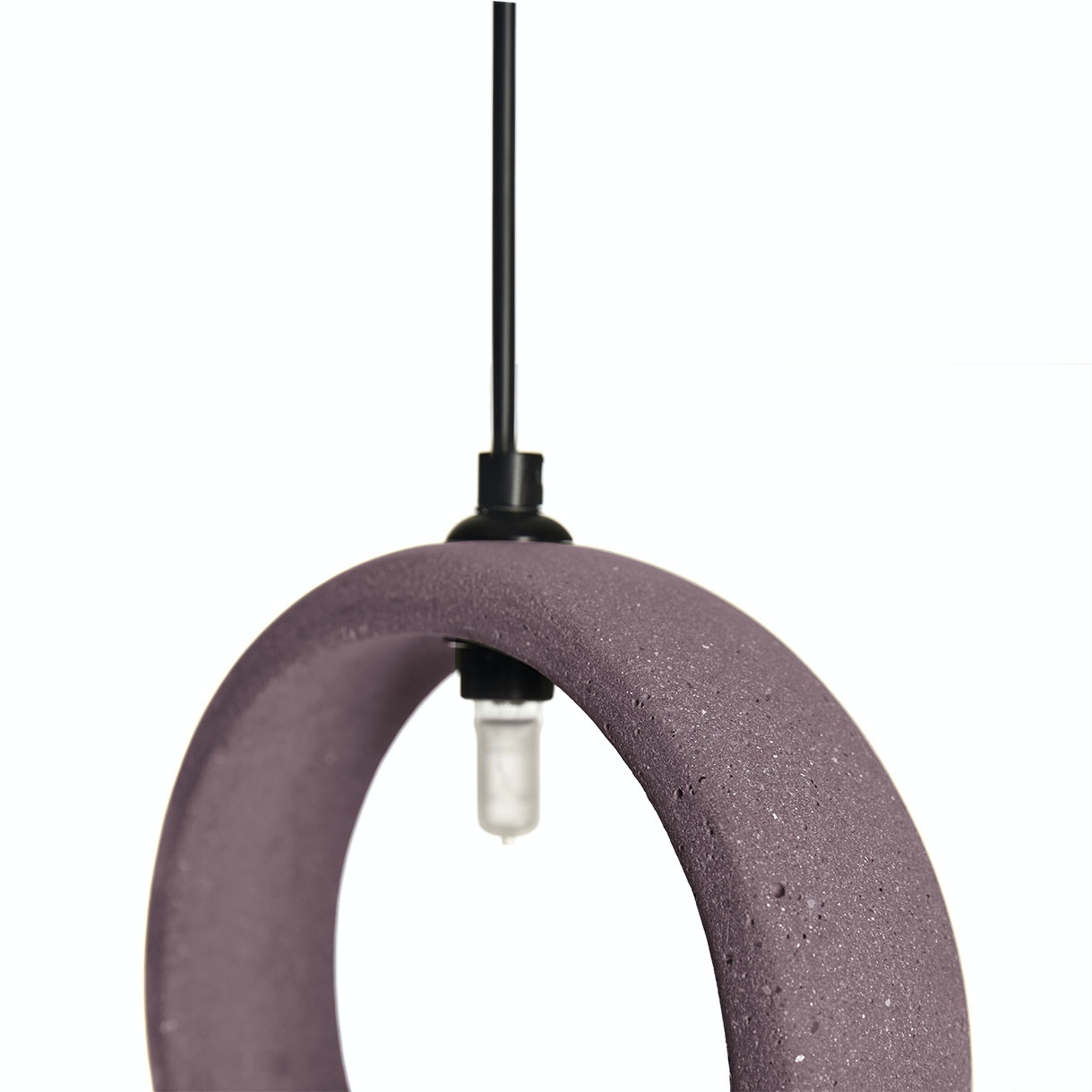 Bild 4: Farbcode GRA Ring-Hängeleuchte aus Beton: Farbcode GRA