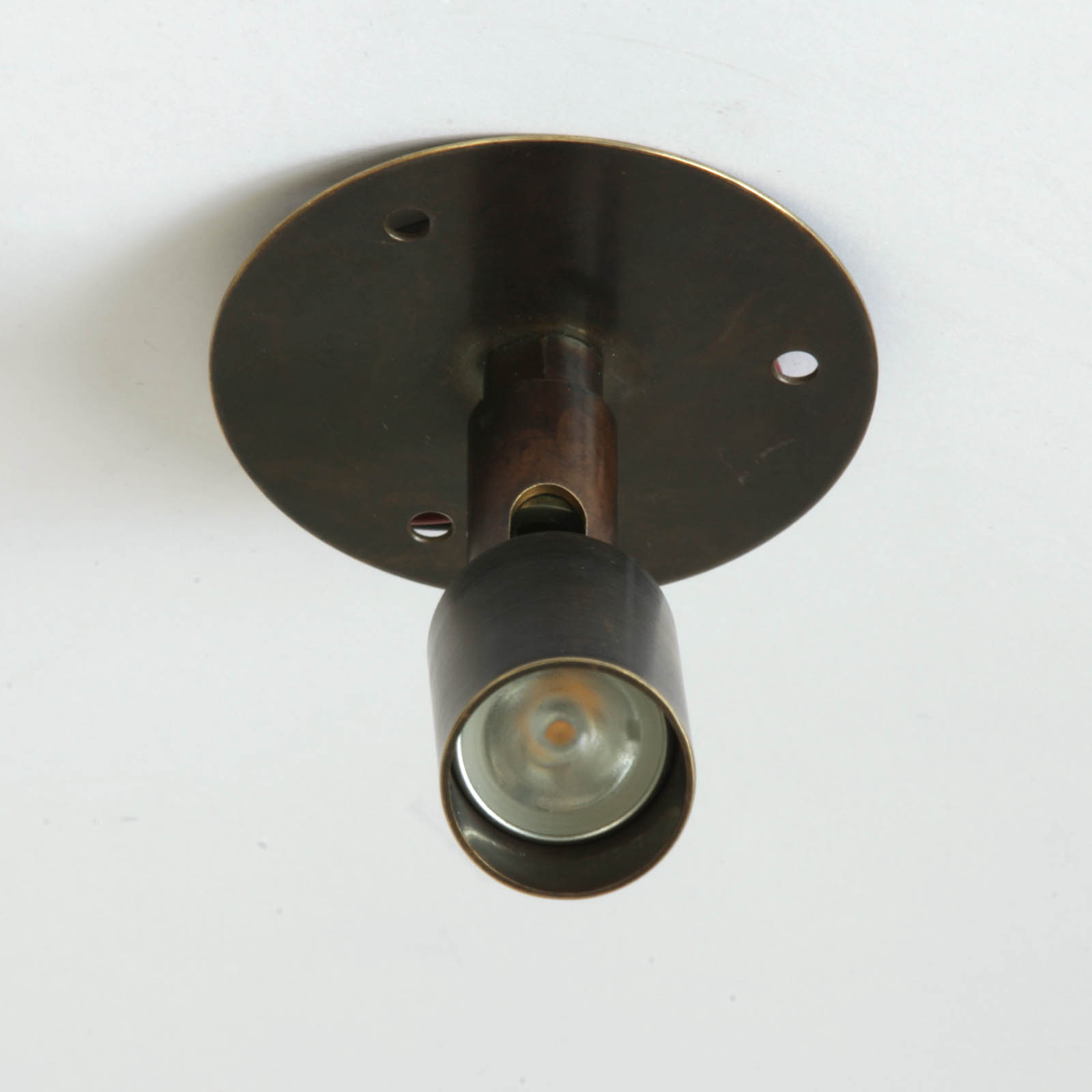 Very Small Brass Ceiling Spotlight, Fig. 4