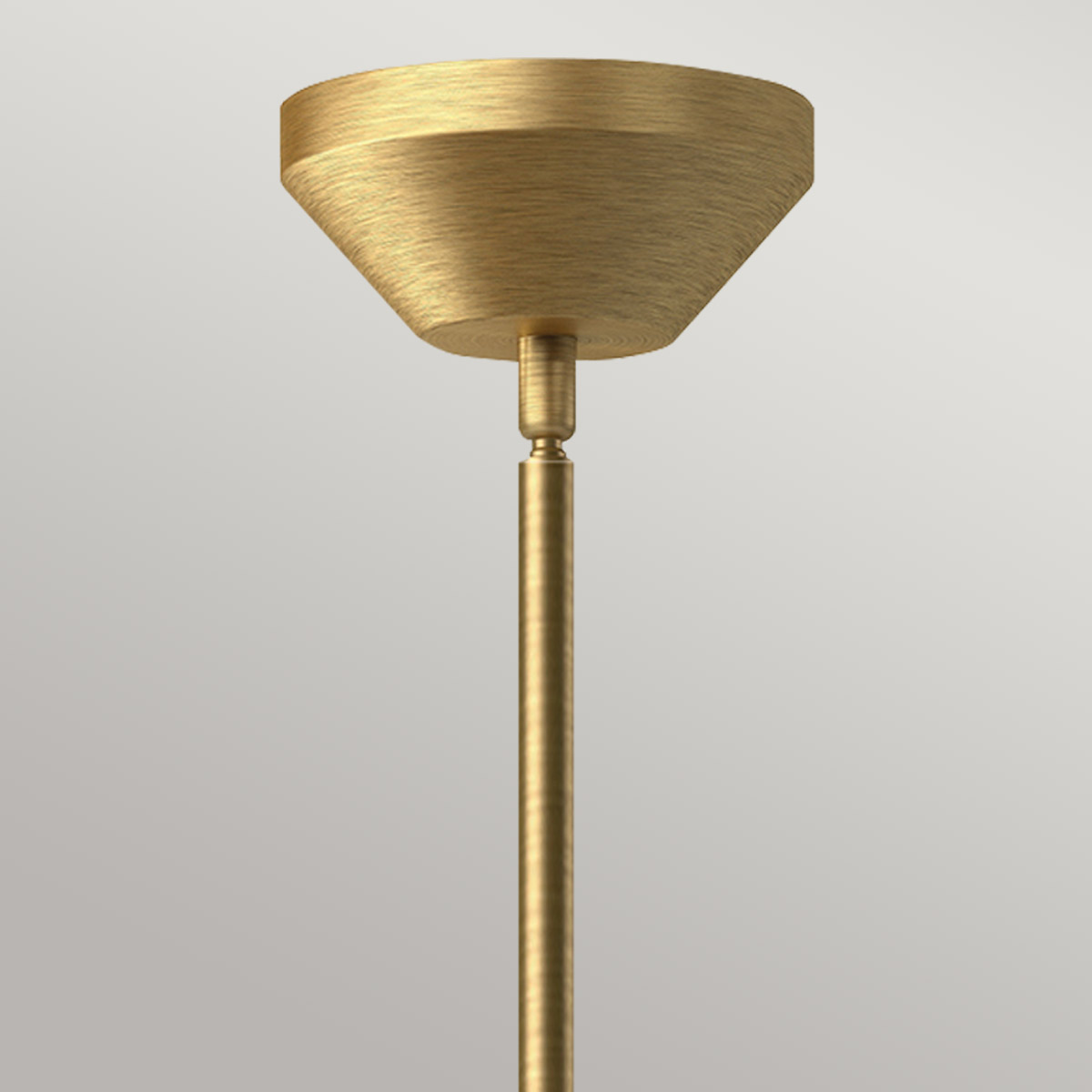 Messingfarbene Mid-Century-Hängeleuchte mit Opalglas, Ø 36 cm, Bild 4 Messingfarbene Mid-Century-Hängeleuchte mit Opalglas, Ø 36 cm, Bild 4