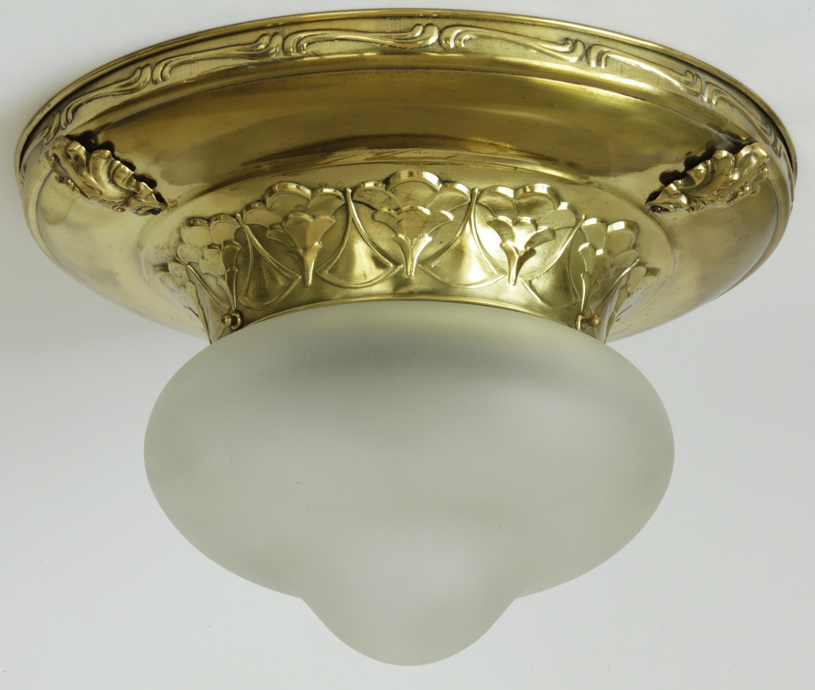 Antique Art Nouveau Ceiling Lamp, Germany, ca. 1900 - SOLD, Fig. 2 Antique Art Nouveau Ceiling Lamp, Germany, ca. 1900 - SOLD, Fig. 2