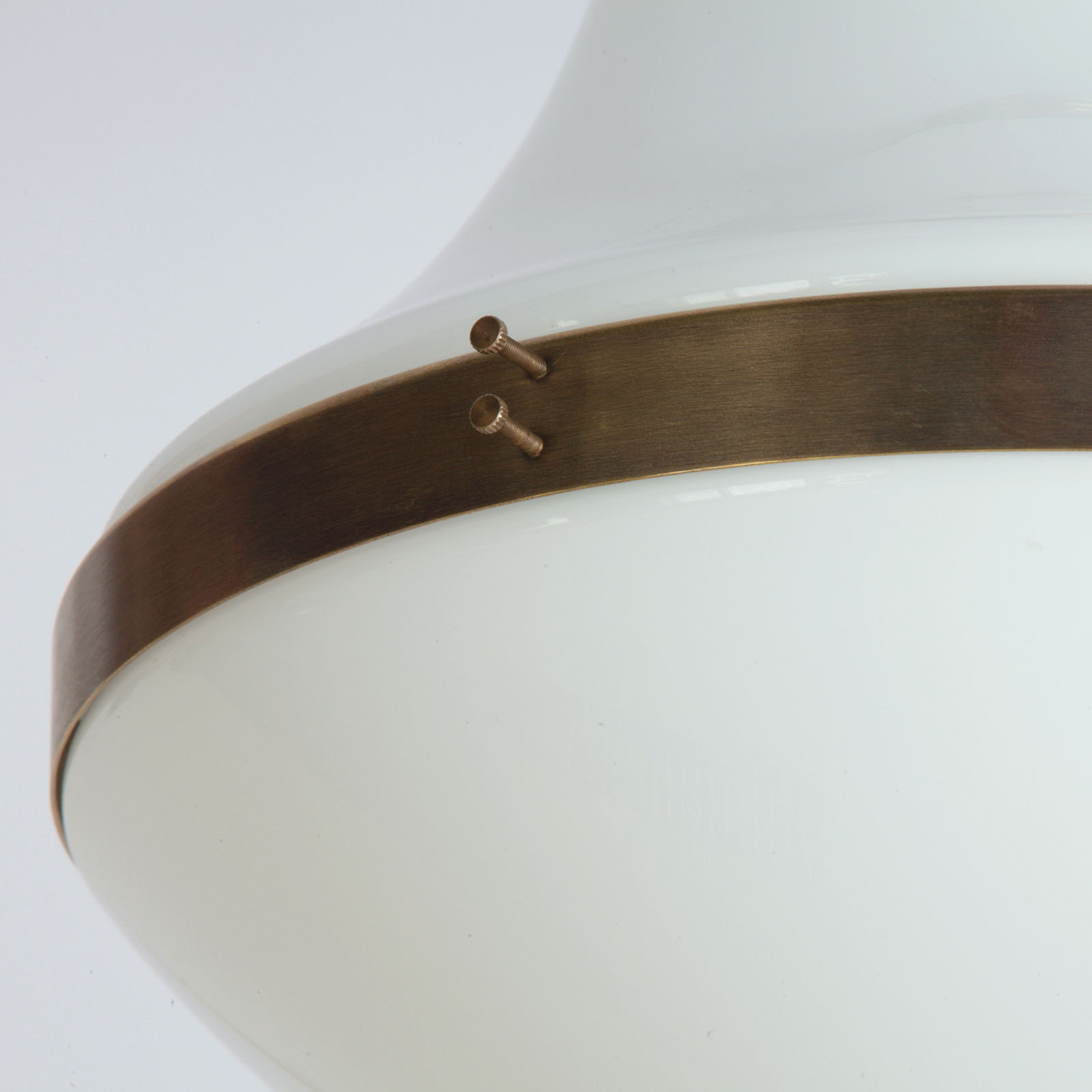 Luzette Ceiling Light Ø 30 cm: Antik handpatiniert (Altmessing)