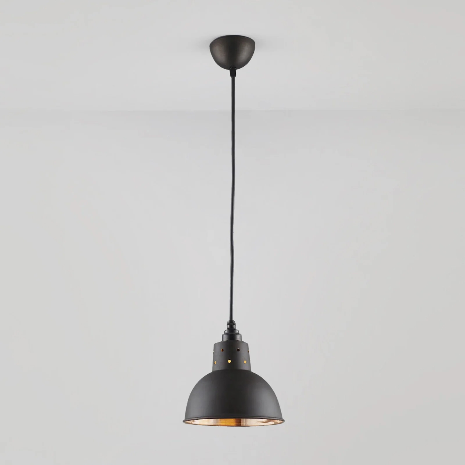 Kleine Pendelleuchte (Ø 19 cm) aus Kupfer DP7165, Bild 4