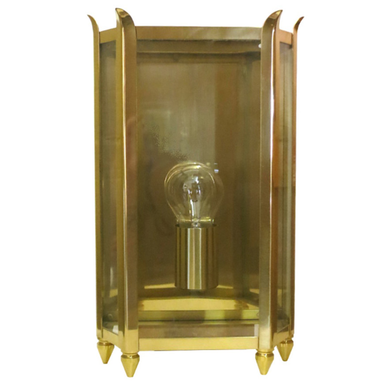 Large Empire style wall light made of brass or copper