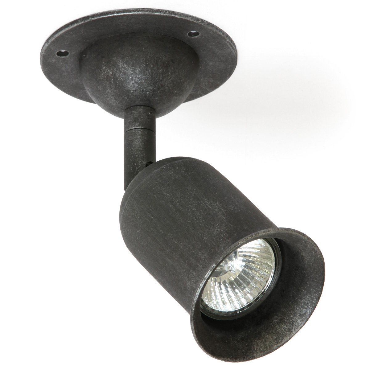 Handgearbeitete Strahlerleuchte aus Schmiedeeisen Ø 19 cm Handgearbeitete Strahlerleuchte aus Schmiedeeisen Ø 19 cm