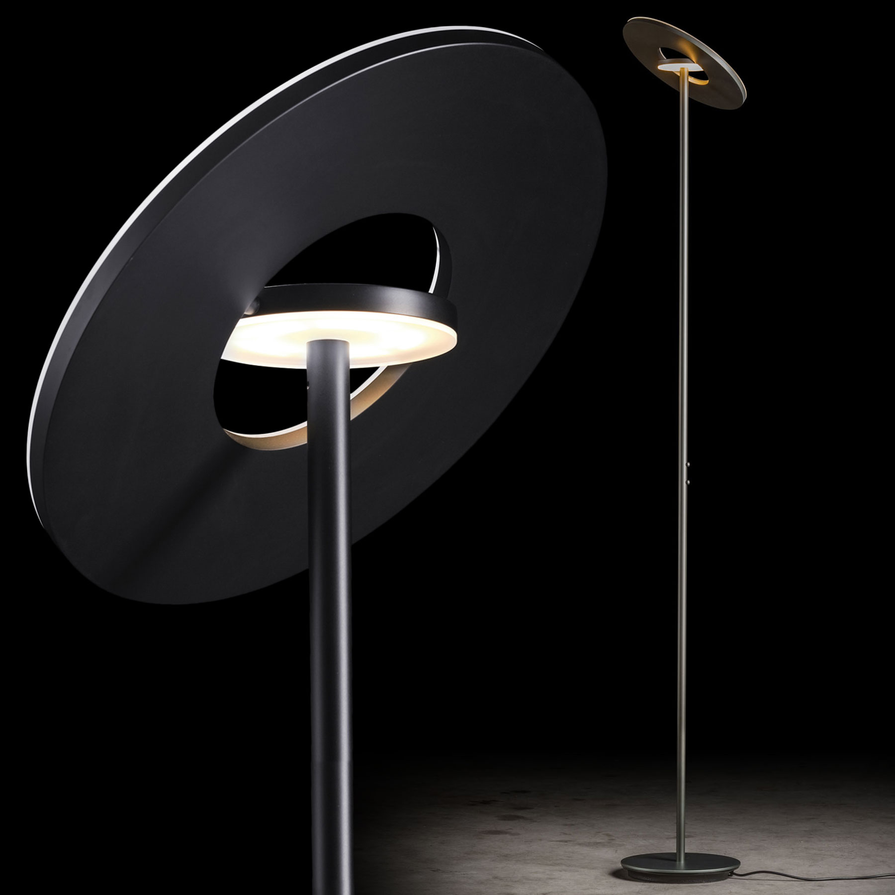 Floor light / uplight NOVA with two powerful dimmable LEDs Floor light / uplight NOVA with two powerful dimmable LEDs