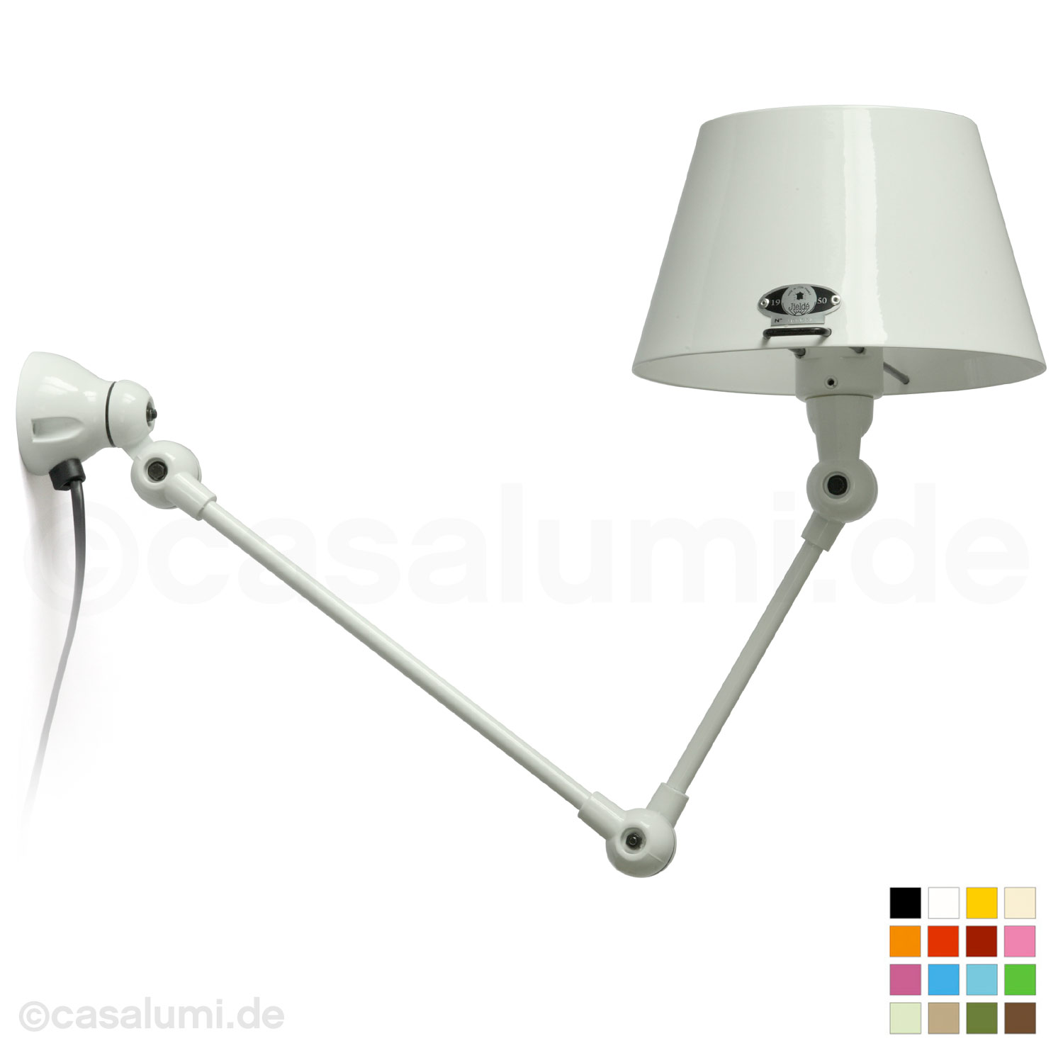 Flexible jointed wall light AICLER 371