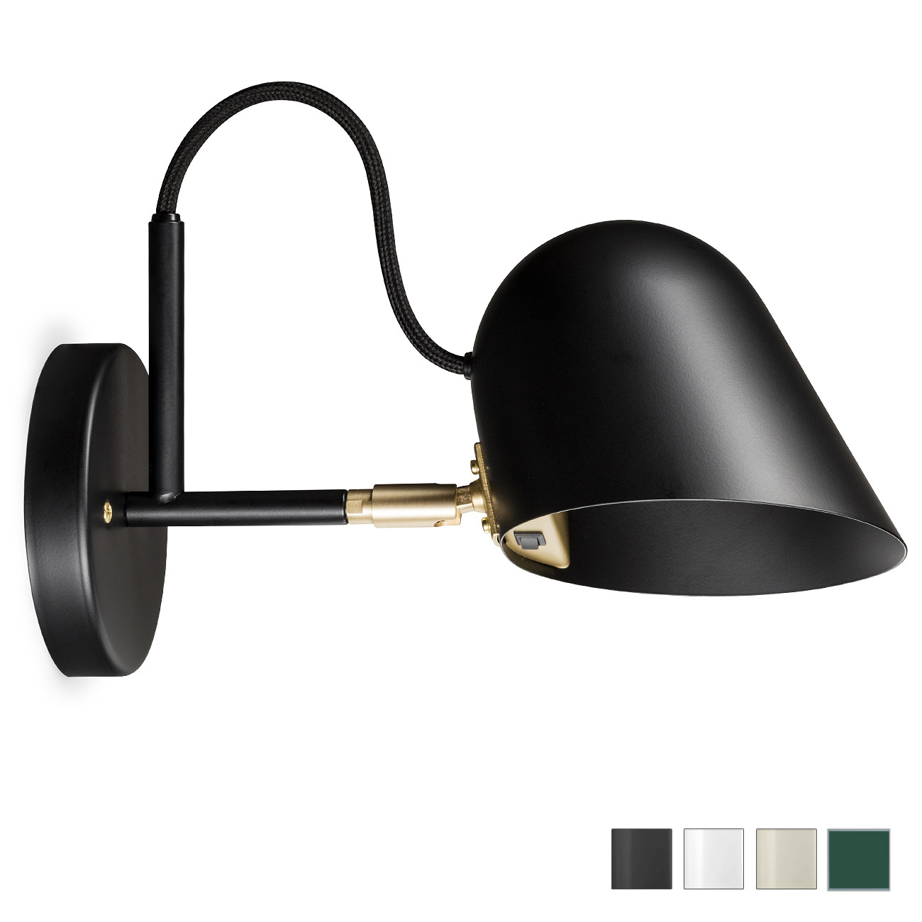 STRECK Modern Swedish design wall light with LED STRECK Modern Swedish design wall light with LED