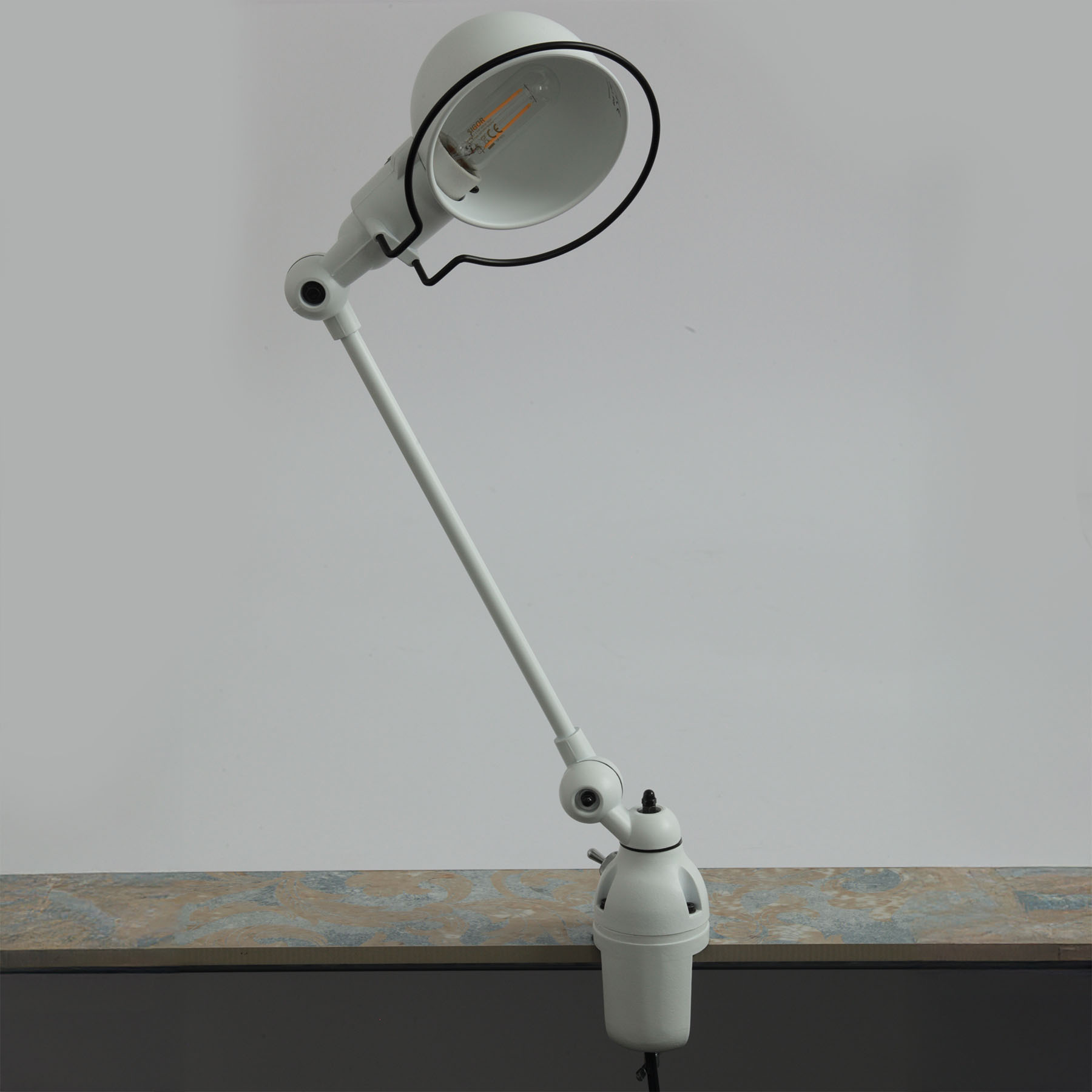 Clamp lamp for table tops and shelves SIGNAL