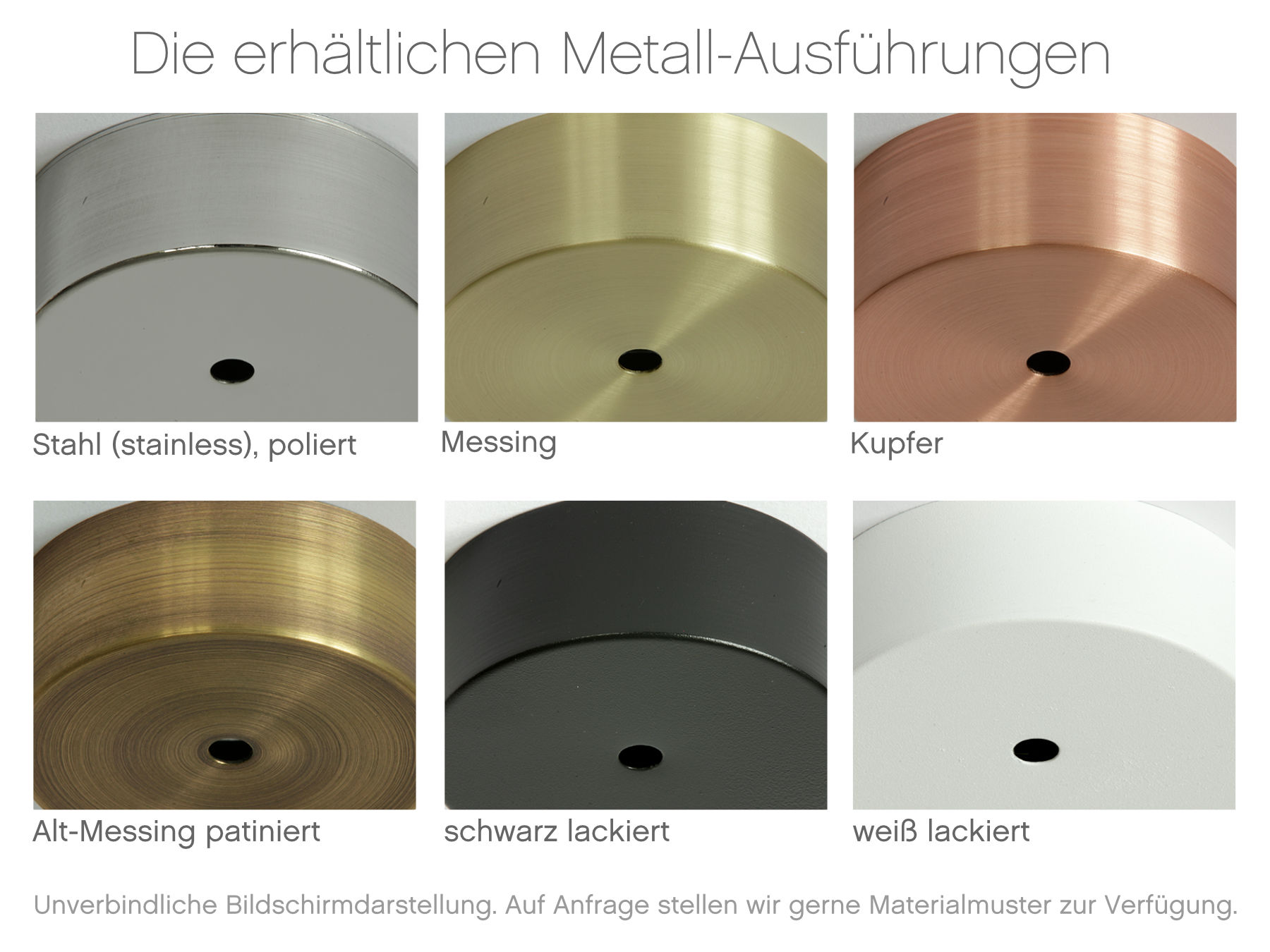 Fig. 2: Dieses Modell ist nicht in Kupfer erhältlich Ceiling Light RHOMBS with Faceted Glass Globe, Ø 15/22 cm: Dieses Modell ist nicht in Kupfer erhältlich