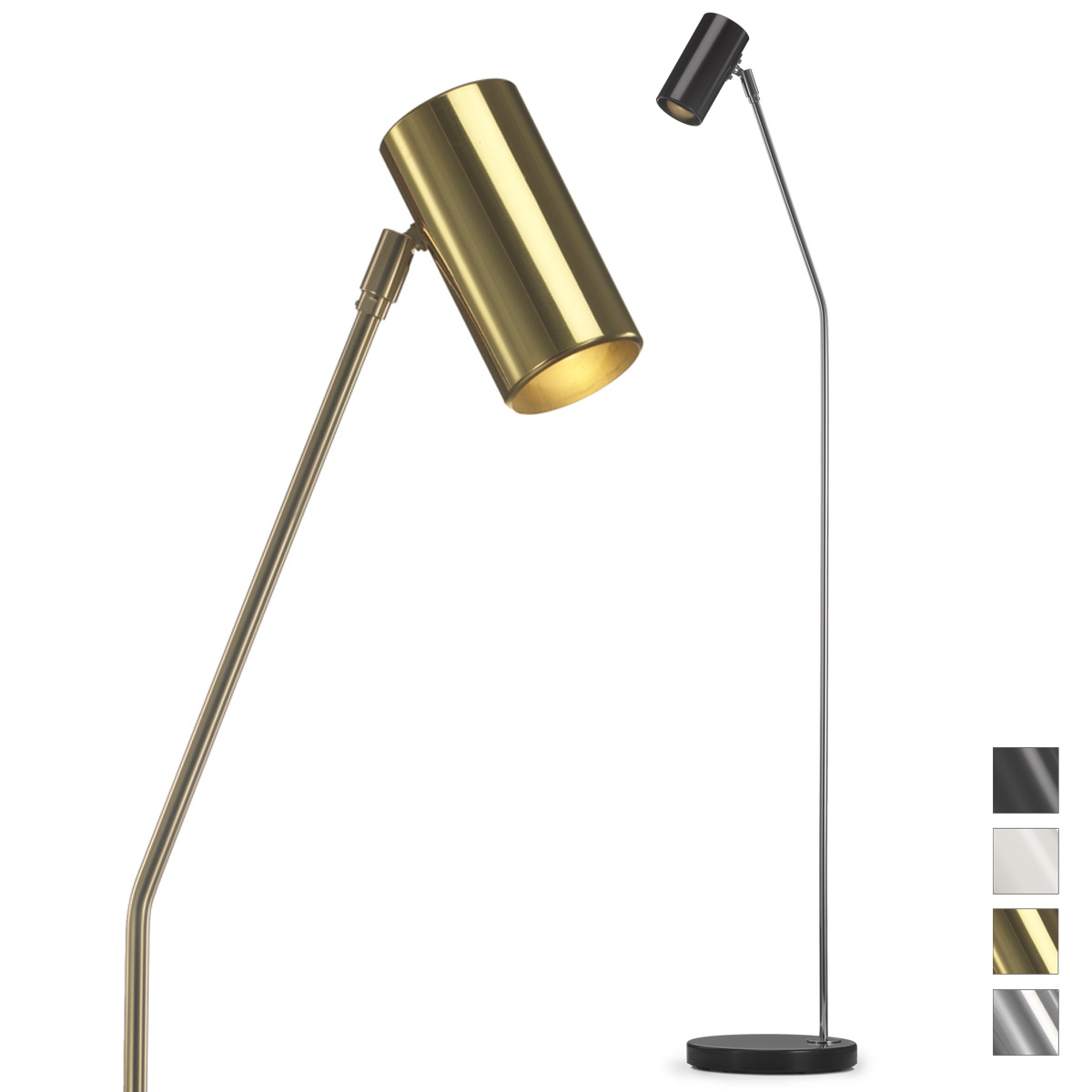 Elegant Spotlight Reading Floor Lamp from Sweden MINIPOINT