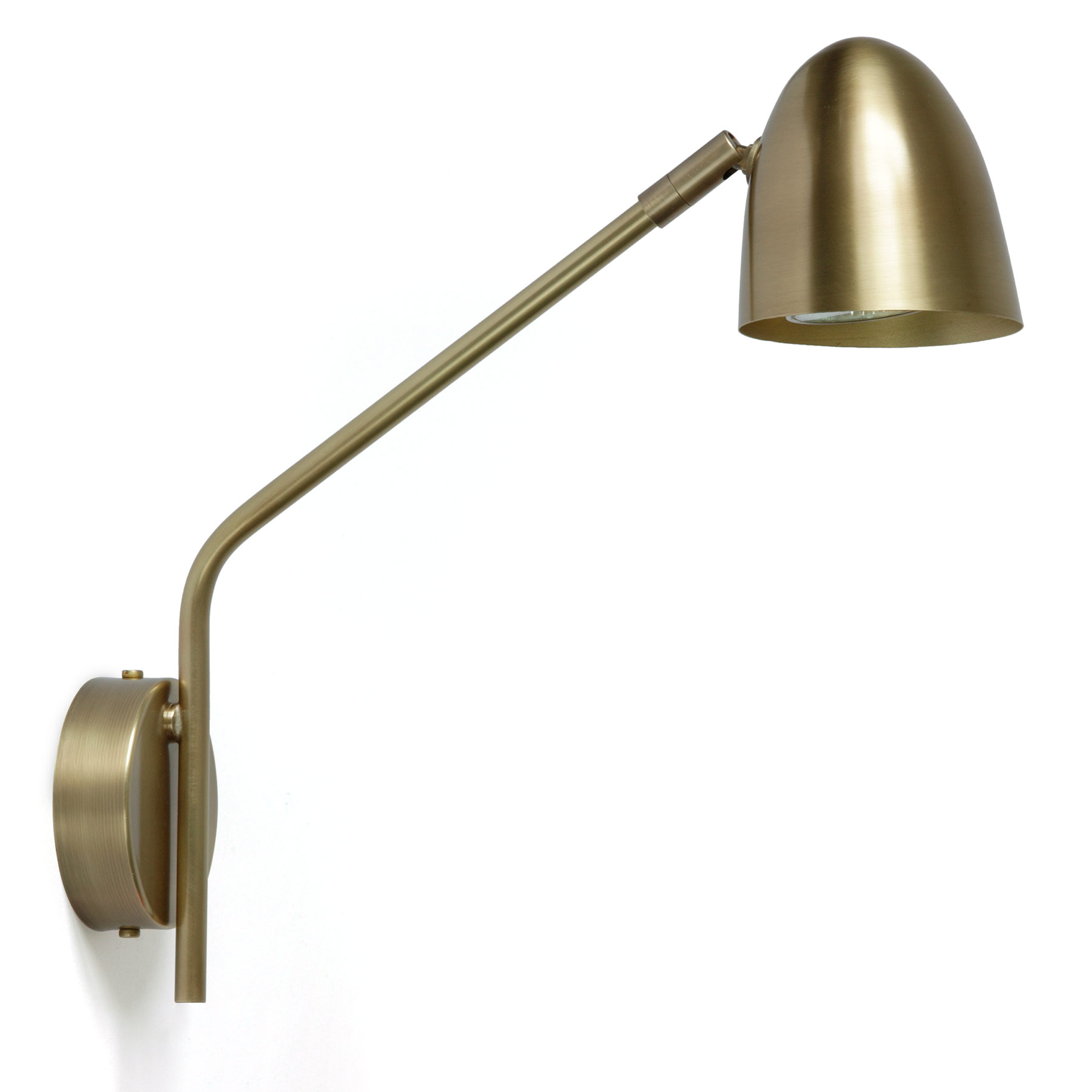 Exclusive brass wall light with small shade SPRINTEUR Exclusive brass wall light with small shade SPRINTEUR