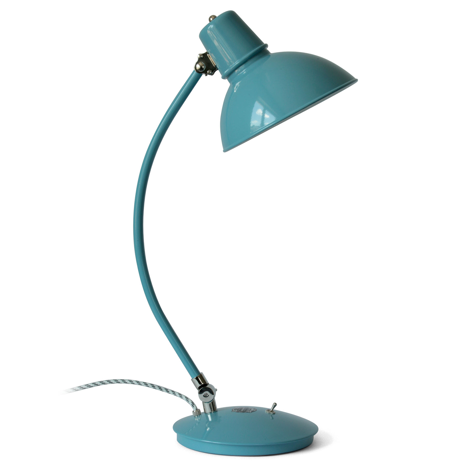 Fig. 12: Hier in RAL 5024 Large Bauhaus Table Lamp FRANKFURT: Hier in RAL 5024