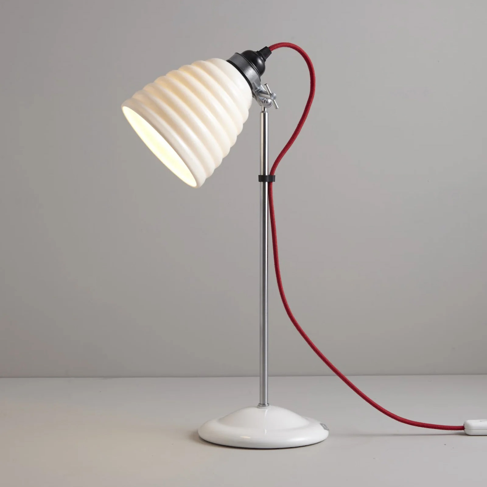 Originelle Tischleuchte mit Porzellanschirm HECTOR BIBENDUM, Bild 4