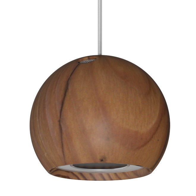 Bild 5: Holz-Hänglampe, Kugel aus massivem Holz  (Lärche antik) Kugelförmige Hängeleuchte aus massivem Antik-Holz-Balken: Holz-Hänglampe, Kugel aus massivem Holz  (Lärche antik)