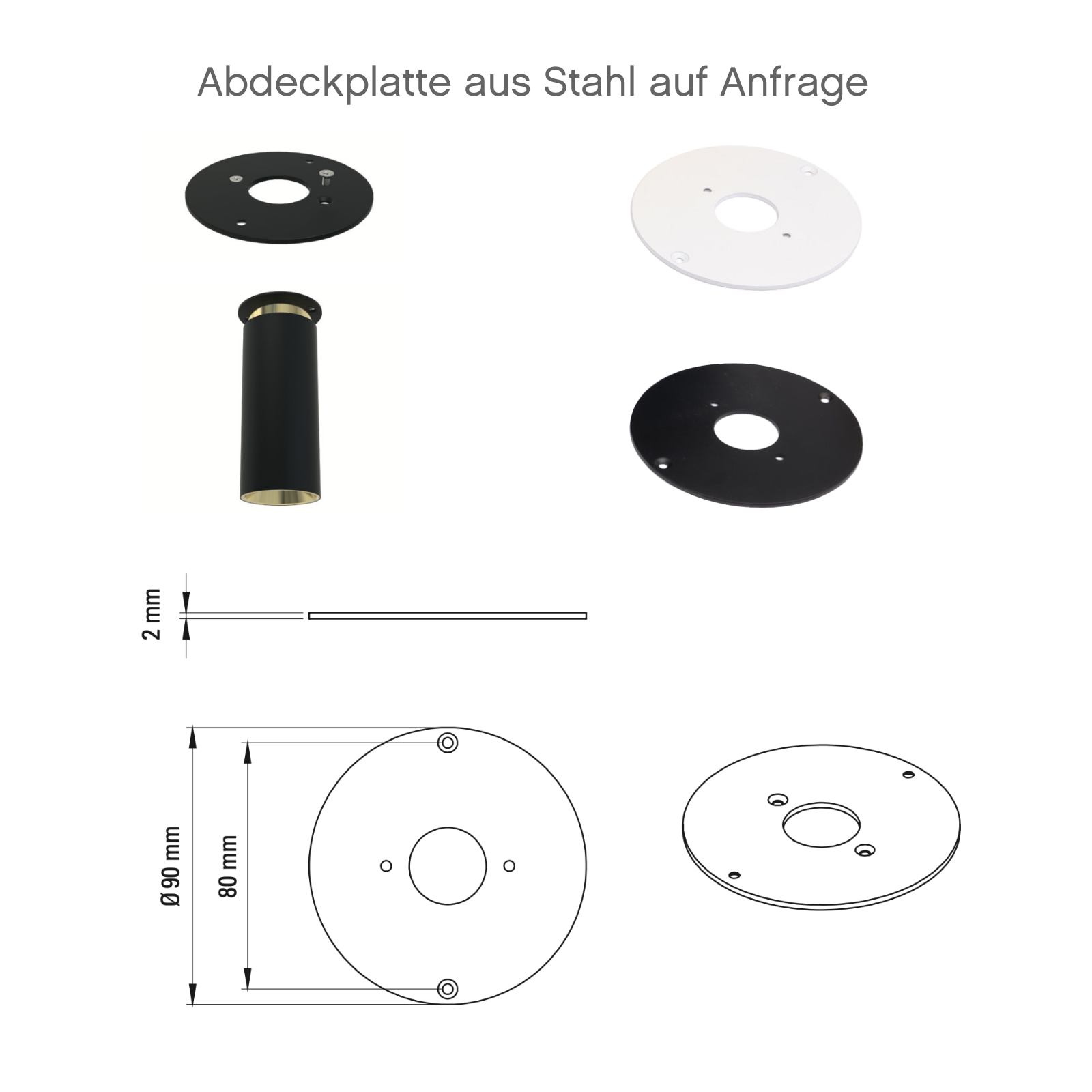 Brass Ceiling Spot TOBO C65, Fig. 9