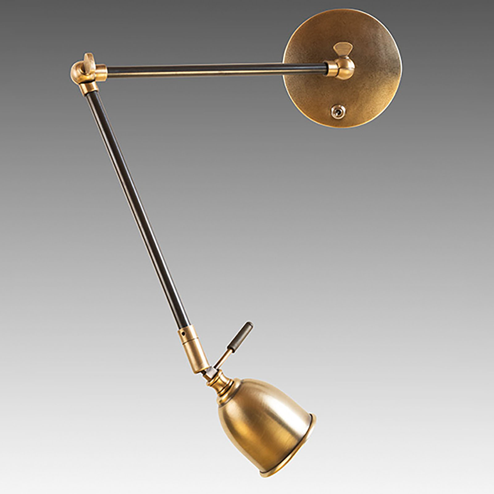 Französische Gelenkarm-Wandleuchte zum Lesen AL71, Bild 2