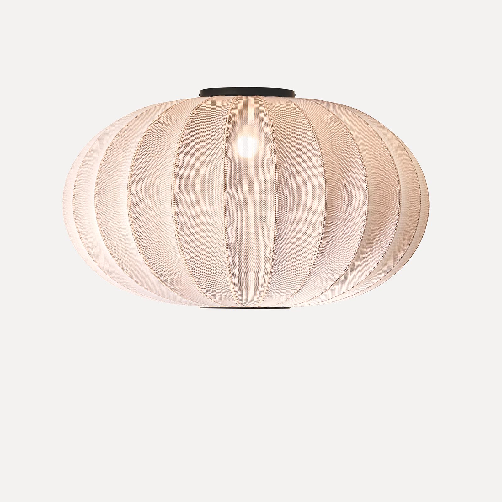 KNIT-WIT Lantern Shaped Wall Light Made of Fabric, Three Sizes in Various Colors, Fig. 1 KNIT-WIT Lantern Shaped Wall Light Made of Fabric, Three Sizes in Various Colors, Fig. 1