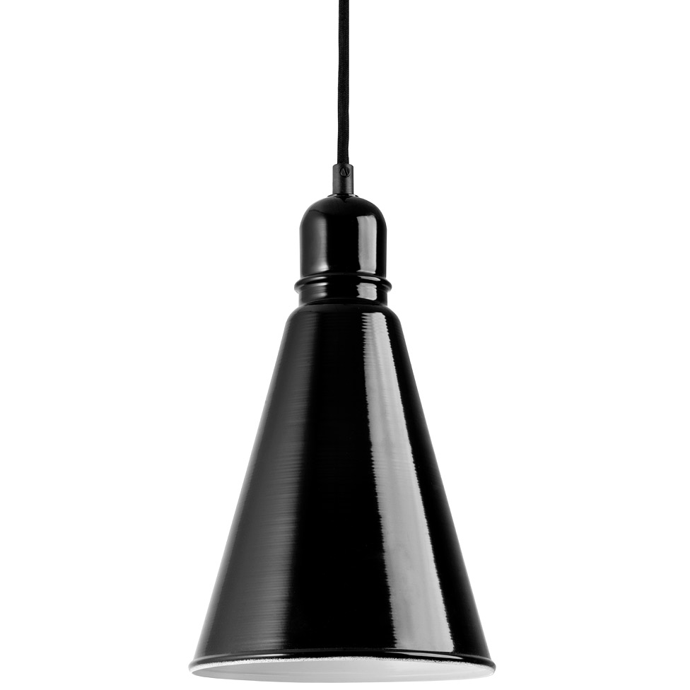 HAMELN Hanging lamp with deep conical shade