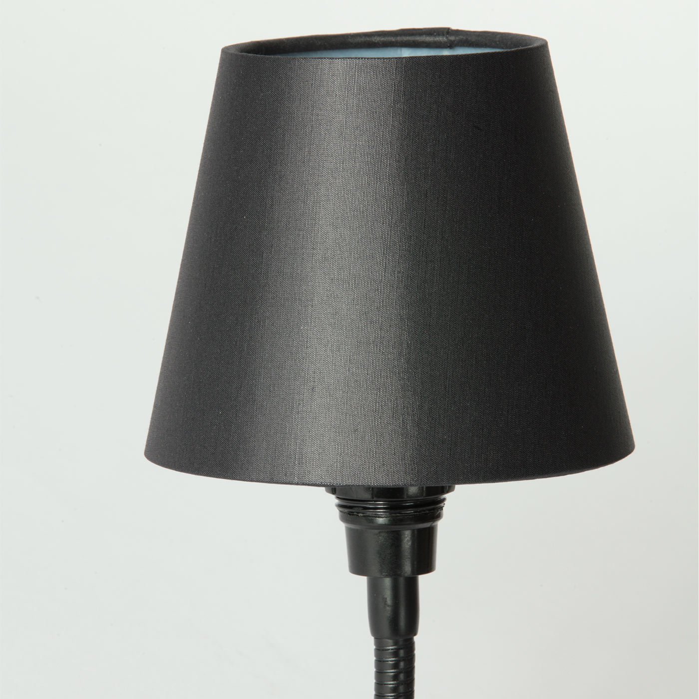 Flexible Steckerleuchte GLÜHWÜRMCHEN SCHWARZ mit Textil-Schirm, Bild 4 Flexible Steckerleuchte GLÜHWÜRMCHEN SCHWARZ mit Textil-Schirm, Bild 4
