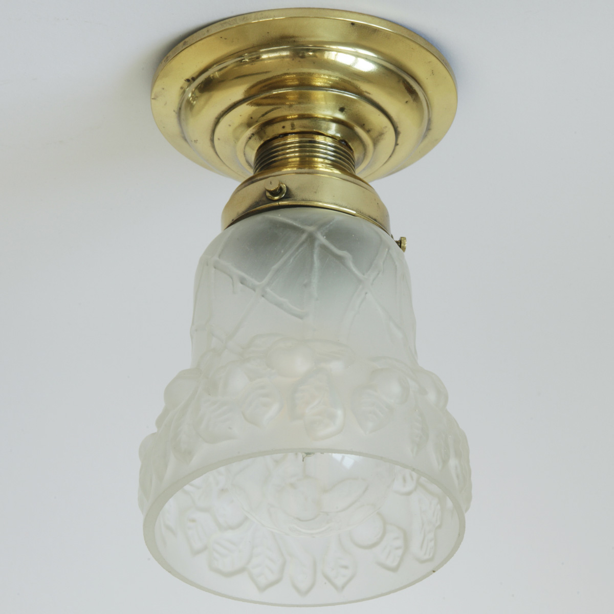 Antique Art Nouveau Ceiling Lamp, ca. 1910 - SOLD, Fig. 2 Antique Art Nouveau Ceiling Lamp, ca. 1910 - SOLD, Fig. 2