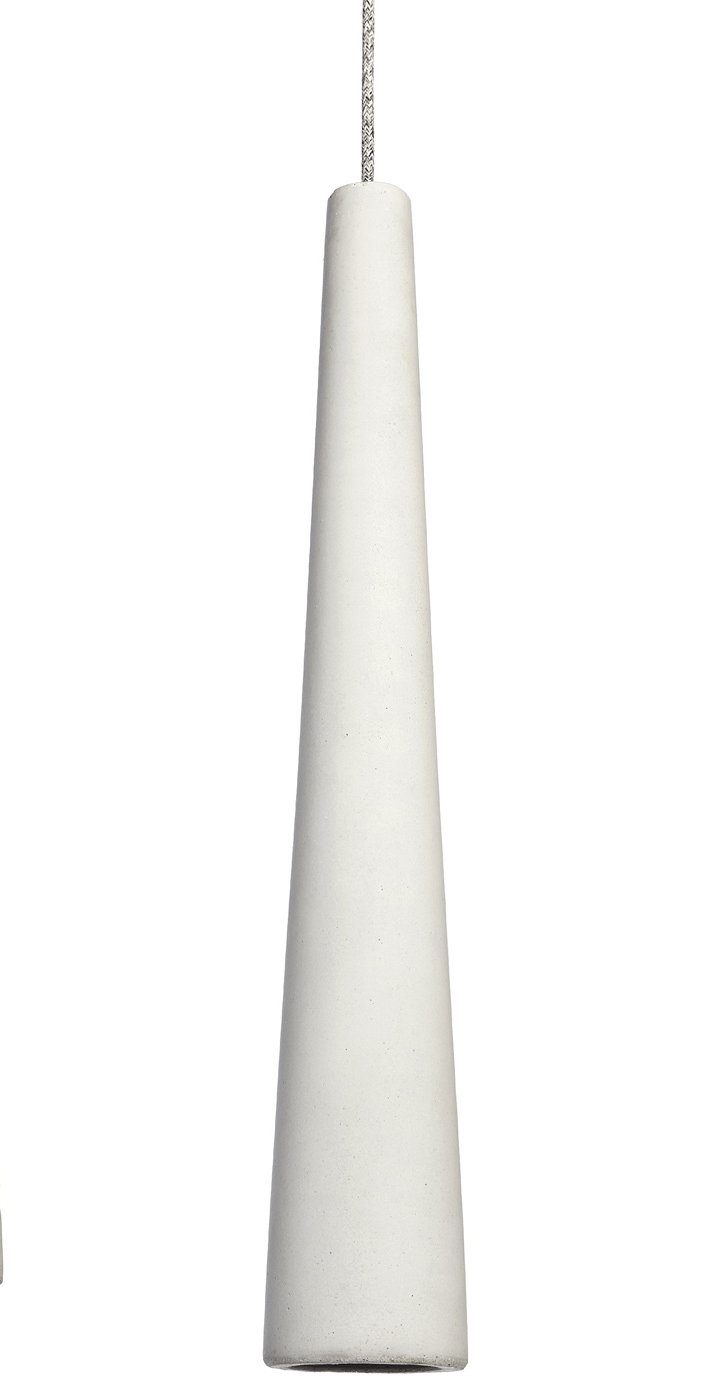 Schmale, lange Beton-Pendelleuchten (60 cm), Bild 11
