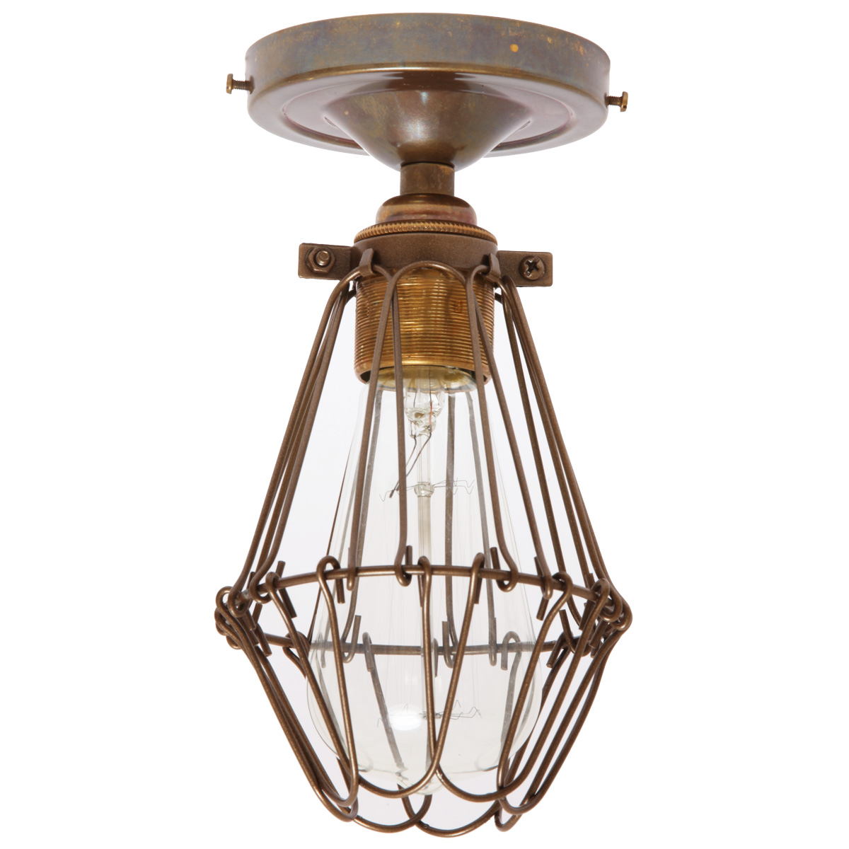Simple ceiling lamp with lattice cage Simple ceiling lamp with lattice cage