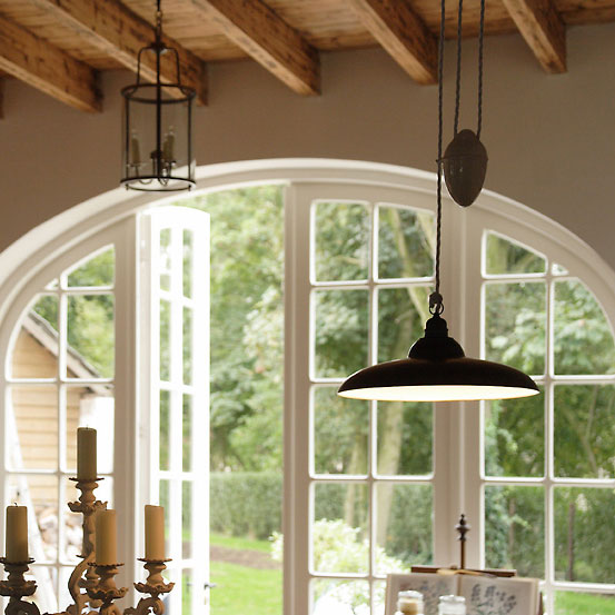 Rustikale Pendelleuchte aus Holland, verstellbar mit Gegengewicht, Bild 15 Rustikale Pendelleuchte aus Holland, verstellbar mit Gegengewicht, Bild 15