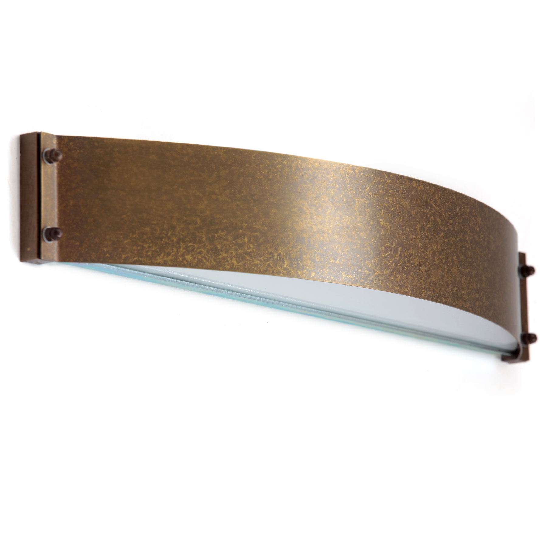 Italian Up-and-Down Wall Washer Sconce SI.A3, Brass Patina Italian Up-and-Down Wall Washer Sconce SI.A3, Brass Patina