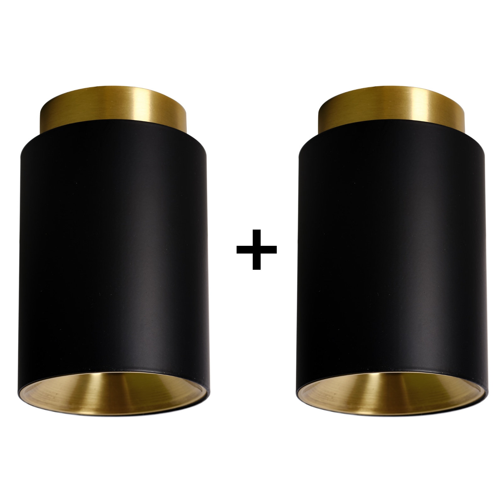 Discount: 2 x TOBO C85 Ceiling Spotlights: Zwei schwarze Spots zum günstigen Preis.
