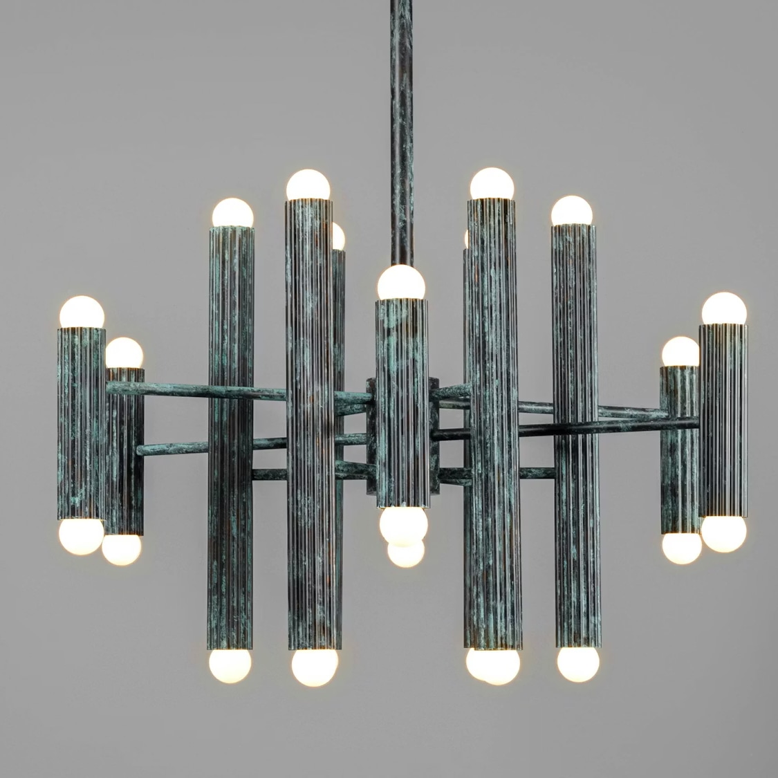 VESTA Brass Chandelier
