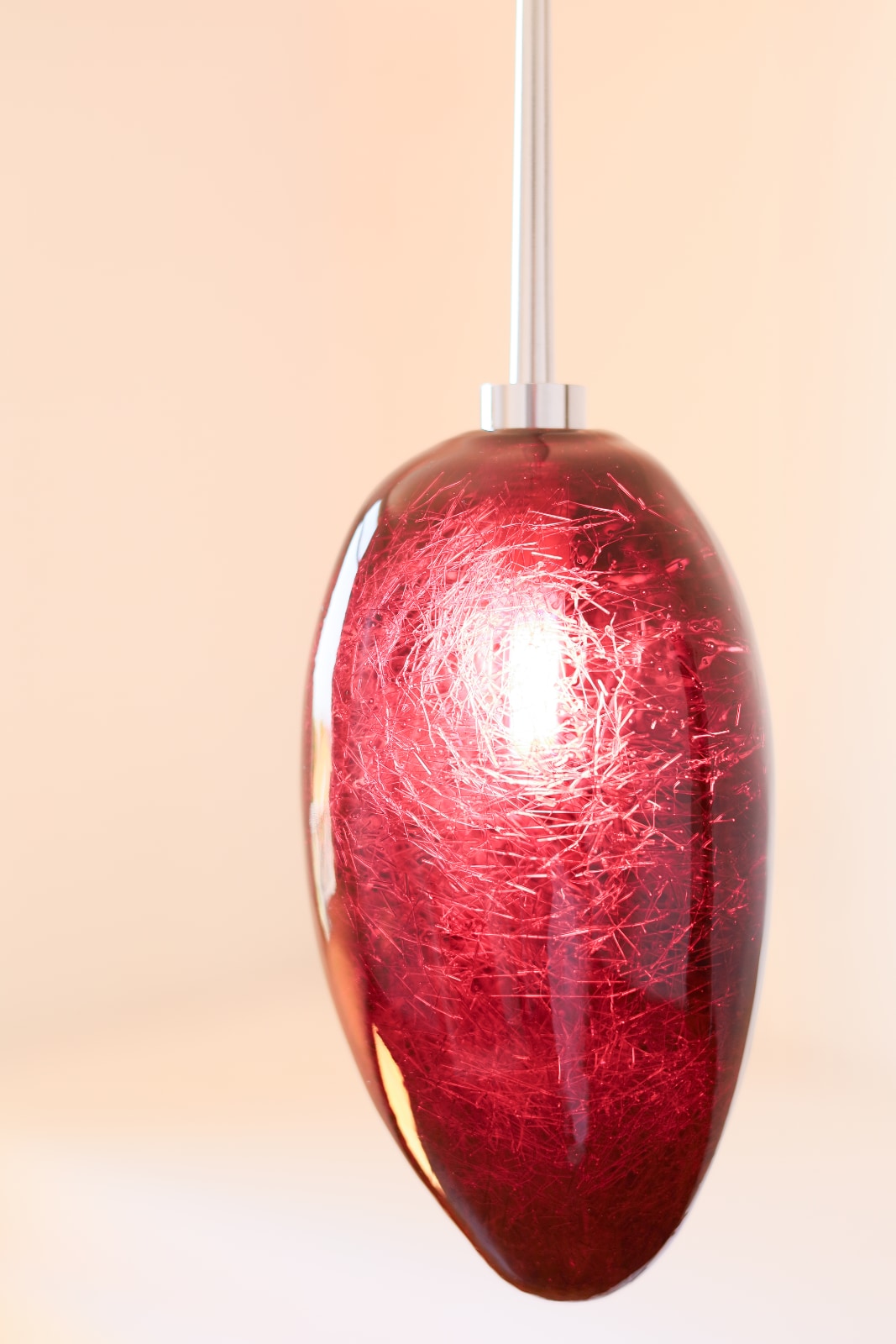 Hängeleuchte GALET 01 mit farbigem Zapfenglas , Bild 6 Hängeleuchte GALET 01 mit farbigem Zapfenglas , Bild 6