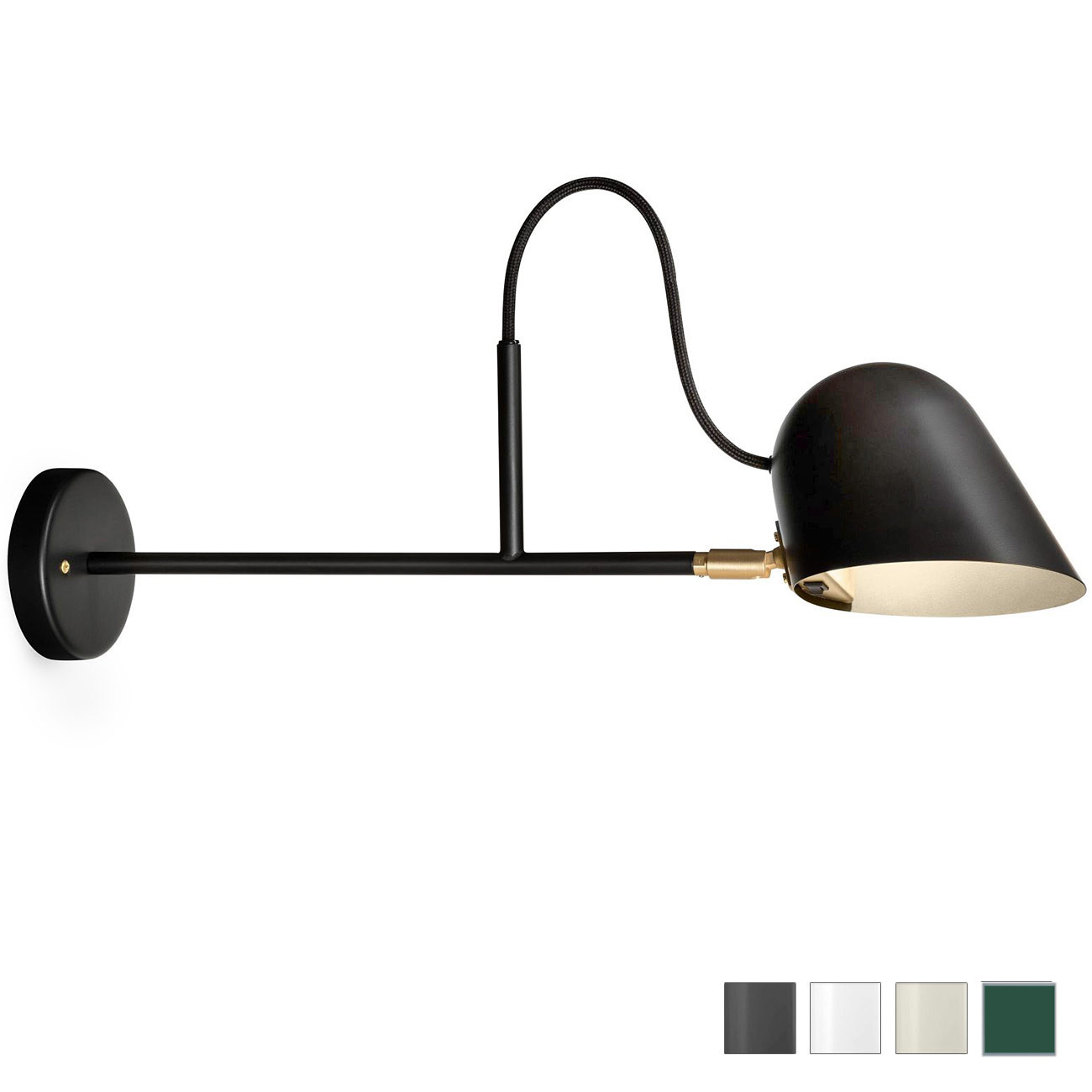 Swedish adjustable LED Wall Light STRECK