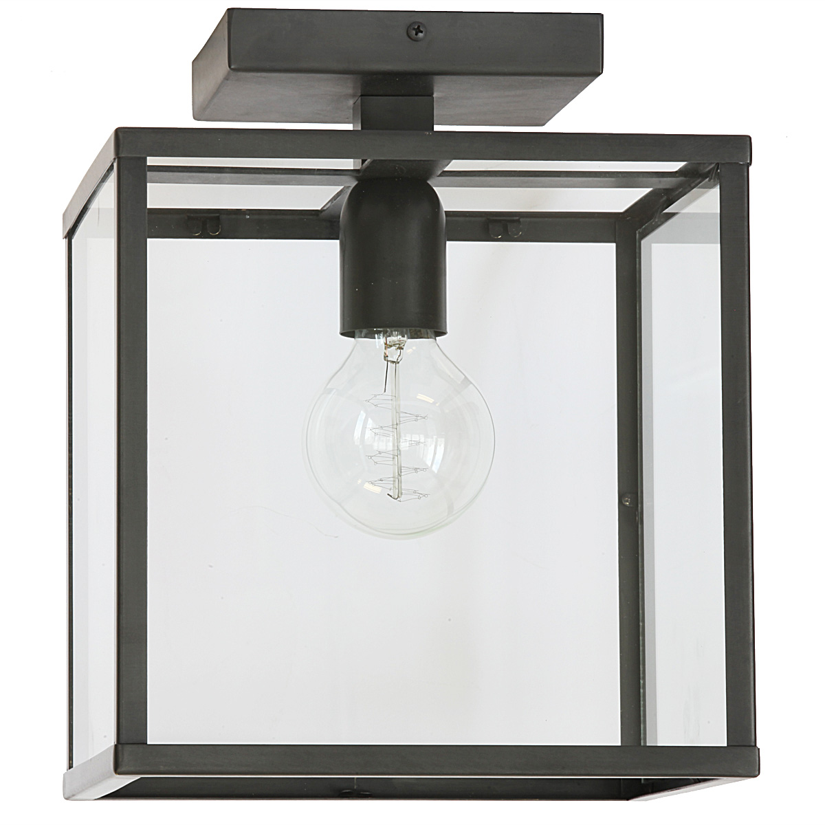 VITRINE Small glass box ceiling light VITRINE Small glass box ceiling light