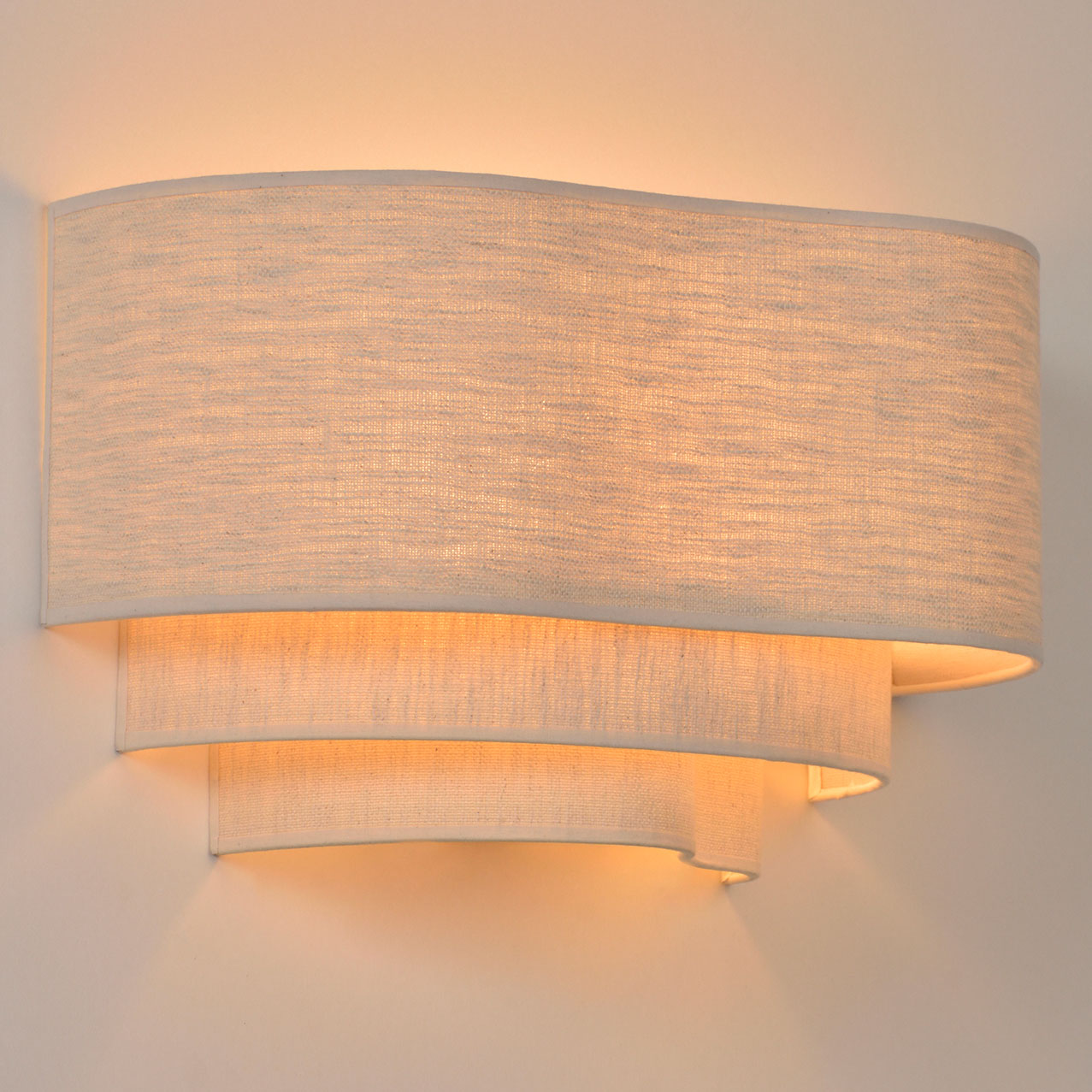 Wandleuchte PEBBLE im Organischen Mid-Century Design