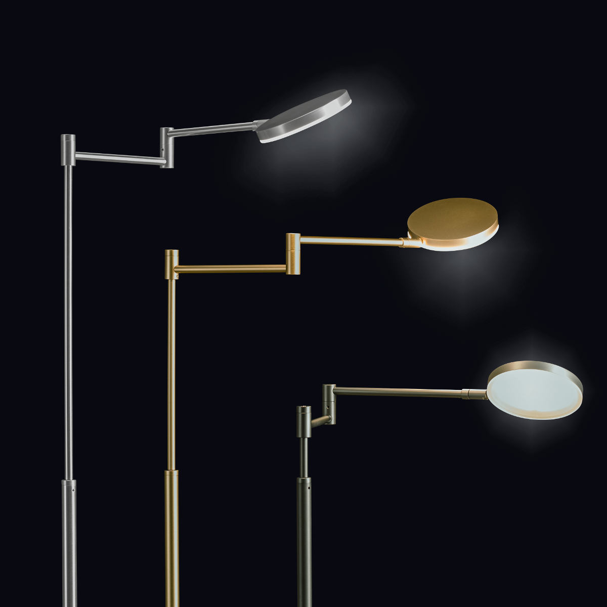 Exklusive Leseleuchte PLANO-B mit High-End-LED und Touch-Dimmer Exklusive Leseleuchte PLANO-B mit High-End-LED und Touch-Dimmer