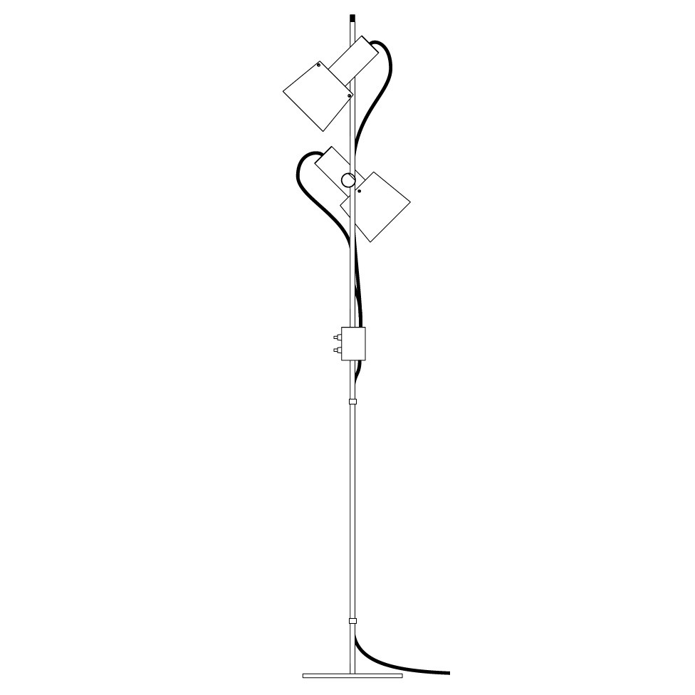 Stehlampe im eleganten Sixties-Design CHESTER, Bild 6