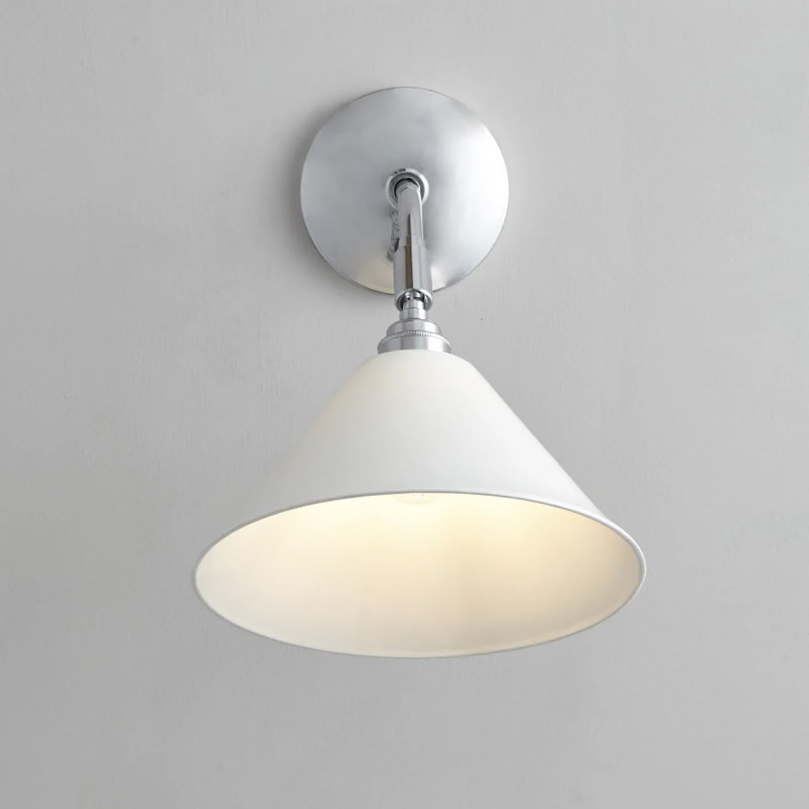 Kleine Keramik-Wandlampe mit Gelenkarm TASK, Bild 4