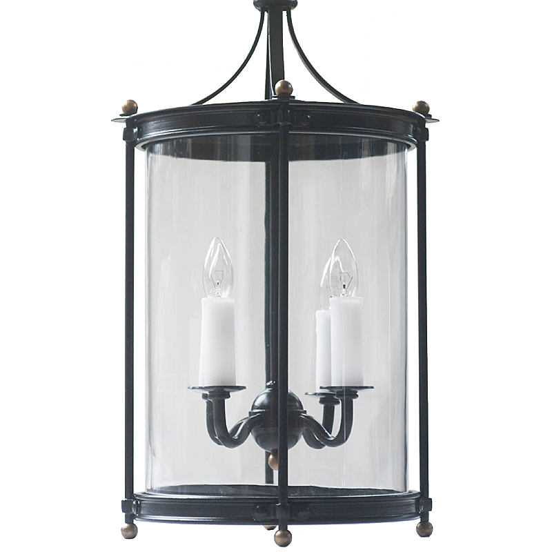 HL 2428 Laterne mit rundem Glasmantel HL 2428 Laterne mit rundem Glasmantel