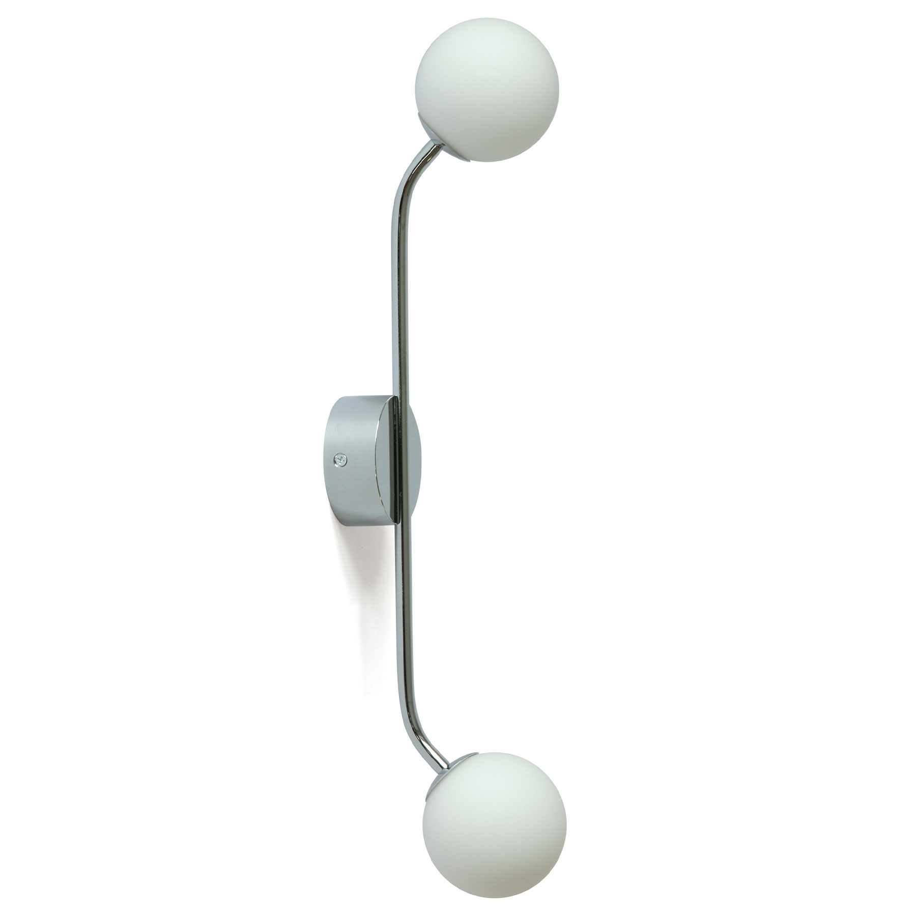 Zweiflammige Kugel-Wandleuchte DOT, Ø 8 cm Zweiflammige Kugel-Wandleuchte DOT, Ø 8 cm
