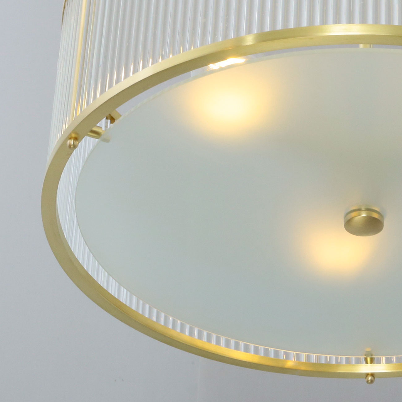 Prächtige Hängeleuchte mit Kristall-Stäben MIAMI, Ø 50 cm, Bild 5 Prächtige Hängeleuchte mit Kristall-Stäben MIAMI, Ø 50 cm, Bild 5