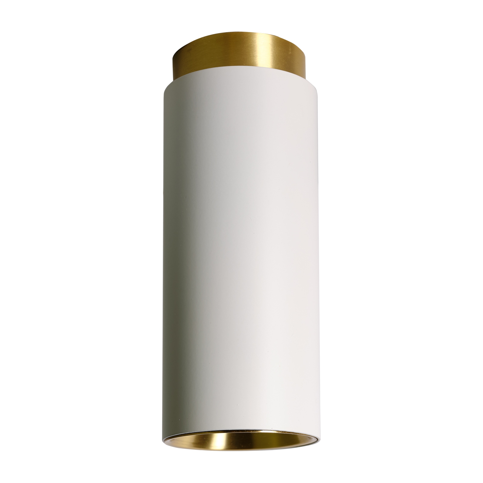 Brass Ceiling Spot TOBO C65: Das weiße Modell