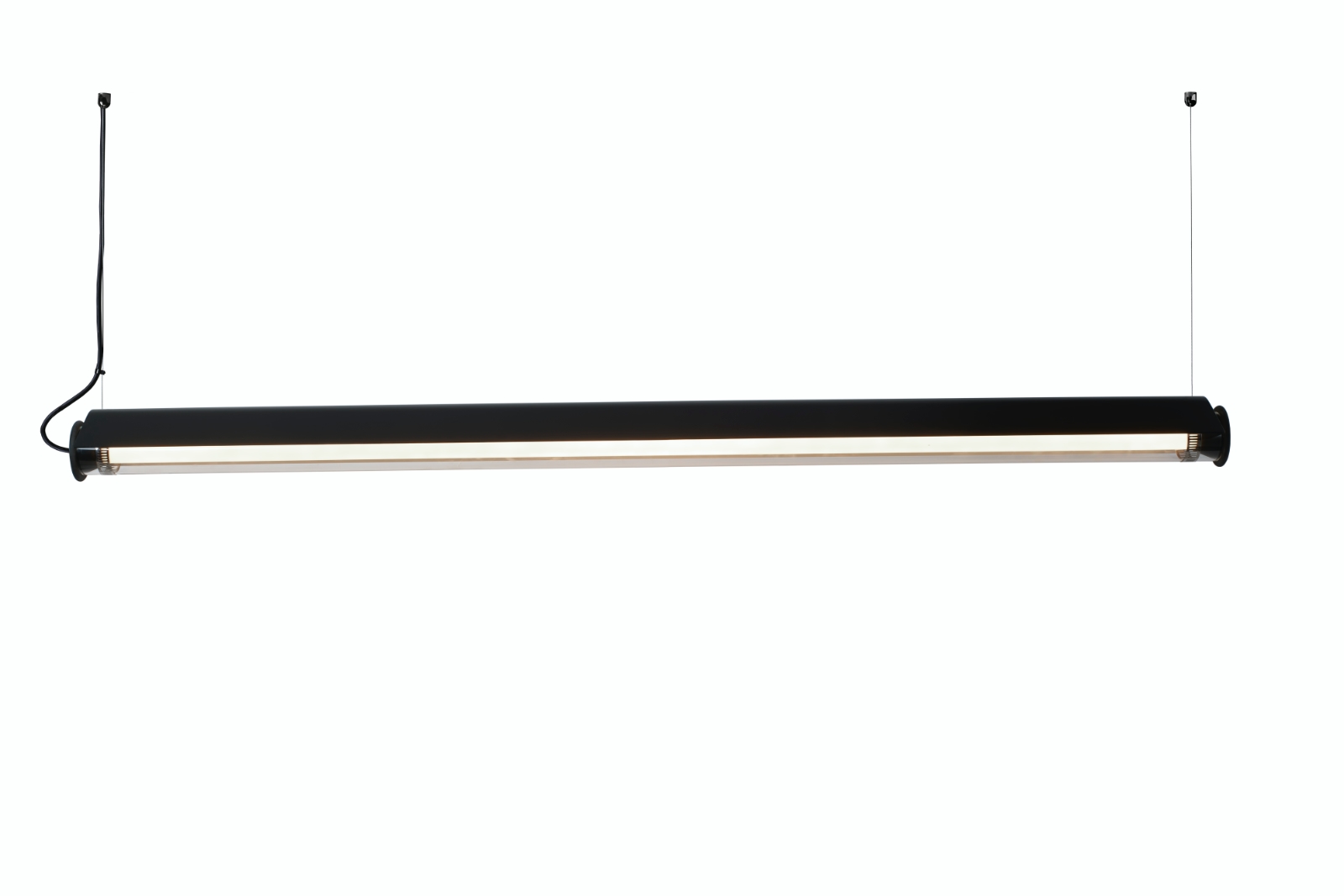 ITT 360° WING: LED-Röhren-Hängeleuchte mit Flügel-Schirm, 160 cm, Bild 2