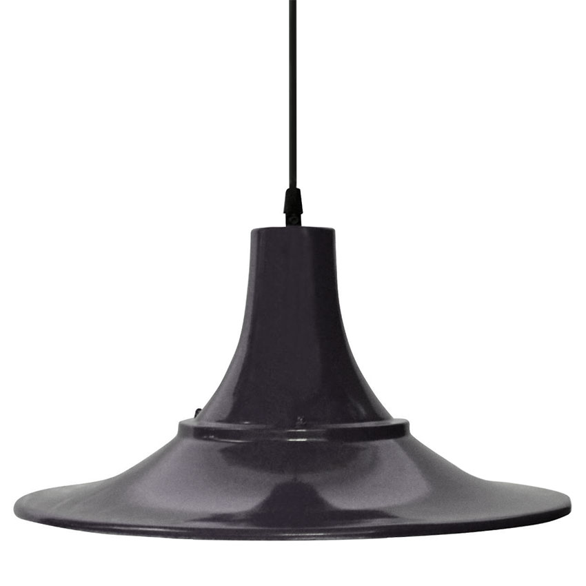 Pendelleuchte mit geschwungenem Schirm (Ø 40 cm) Pendelleuchte mit geschwungenem Schirm (Ø 40 cm)