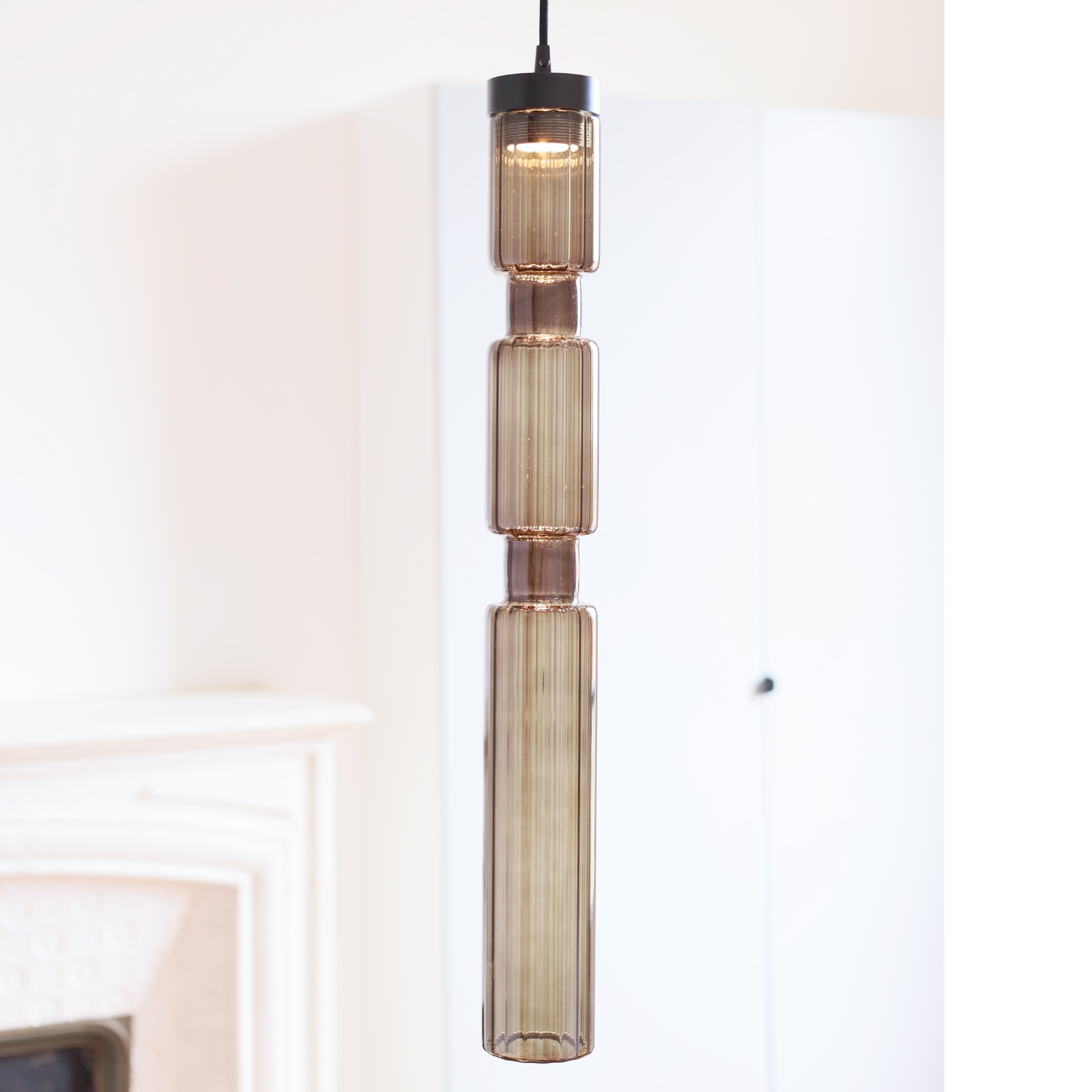 Schmale Glasröhren-Leuchte SAGANO, vier Größen Schmale Glasröhren-Leuchte SAGANO, vier Größen