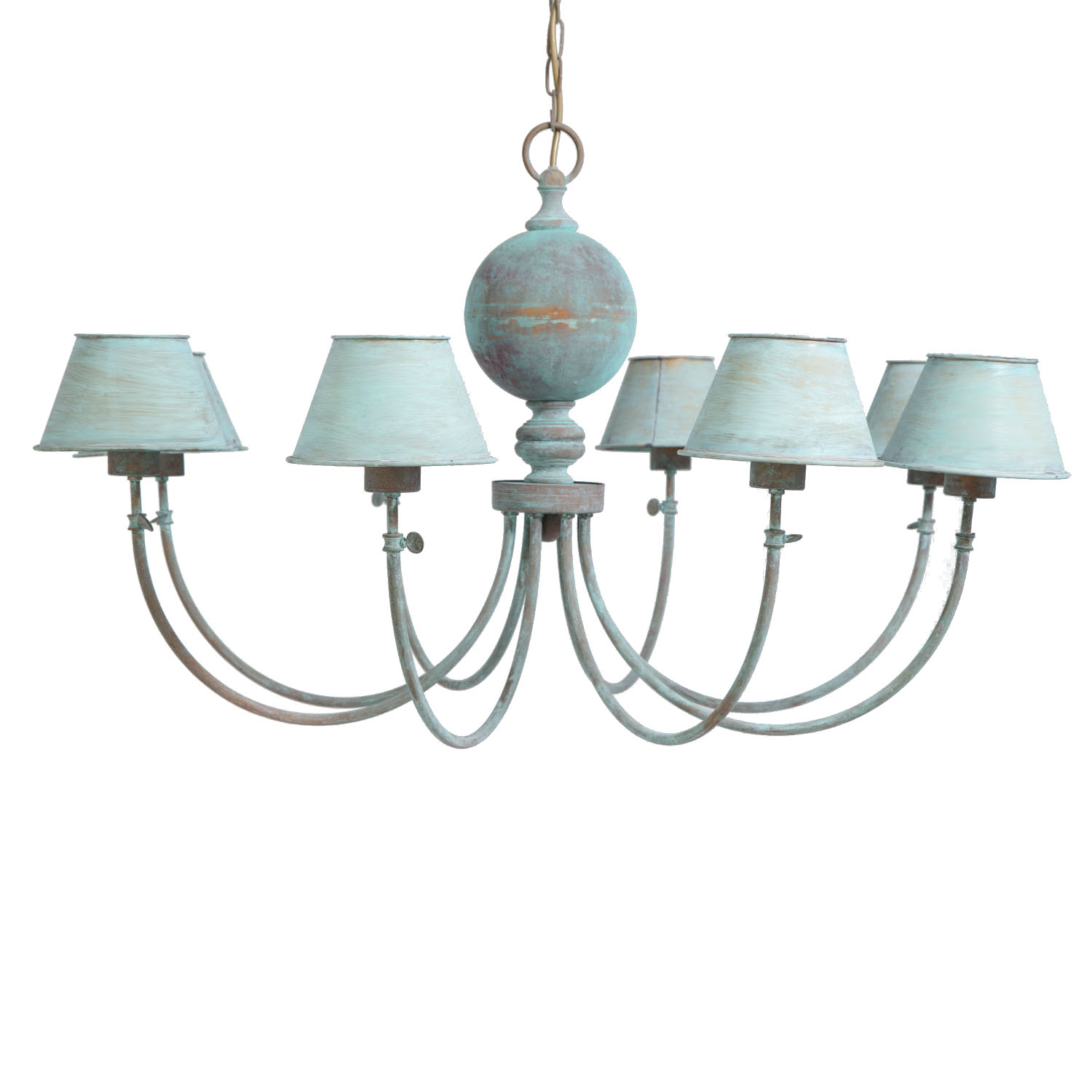 BILBOC Leuchter achtflammig aus Frankreich BILBOC Leuchter achtflammig aus Frankreich