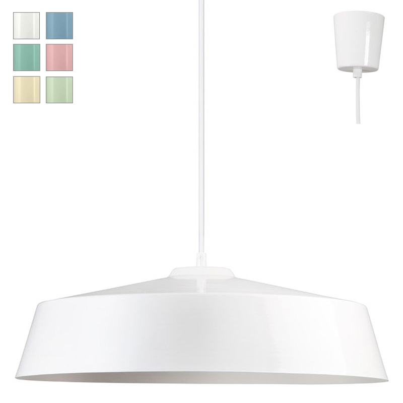 FASE Große Hängelampe aus Stahlblech, Ø 47 cm FASE Große Hängelampe aus Stahlblech, Ø 47 cm