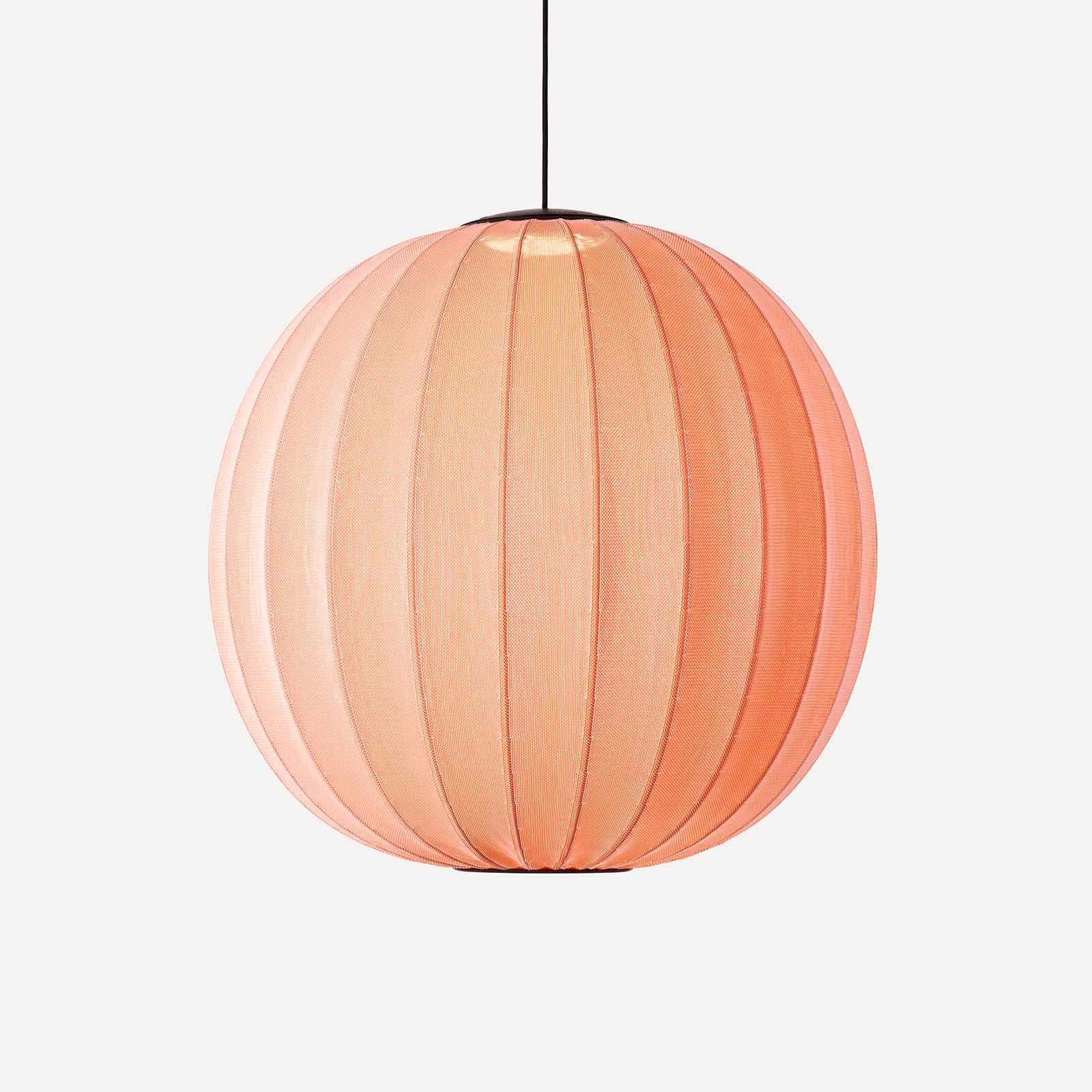 Kugel-Hängeleuchte KNIT-WIT mit Stoffschirm-Lampion, div. Farben und Größen bis 75 cm, Bild 14