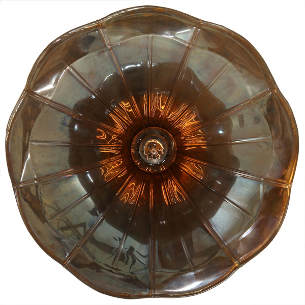 Außergewöhnliche Hängelampe mit Grammophon-Schirm, Bild 5 Außergewöhnliche Hängelampe mit Grammophon-Schirm, Bild 5