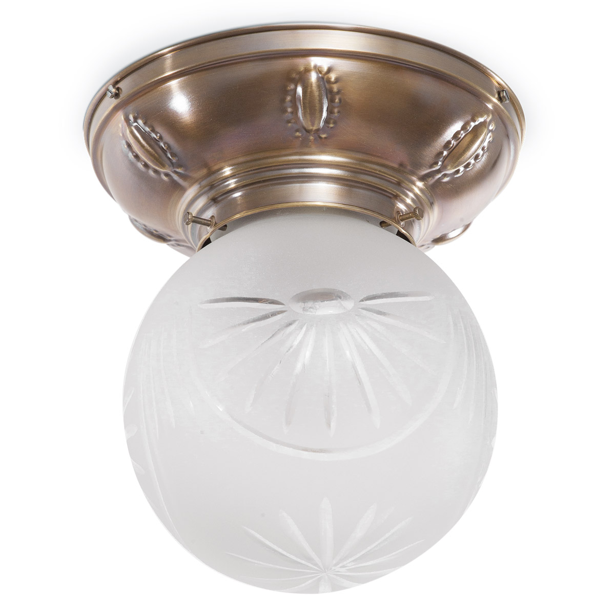 Klassische kleine Kugel-Deckenleuchte RAAB-8 Ø 18 cm Klassische kleine Kugel-Deckenleuchte RAAB-8 Ø 18 cm