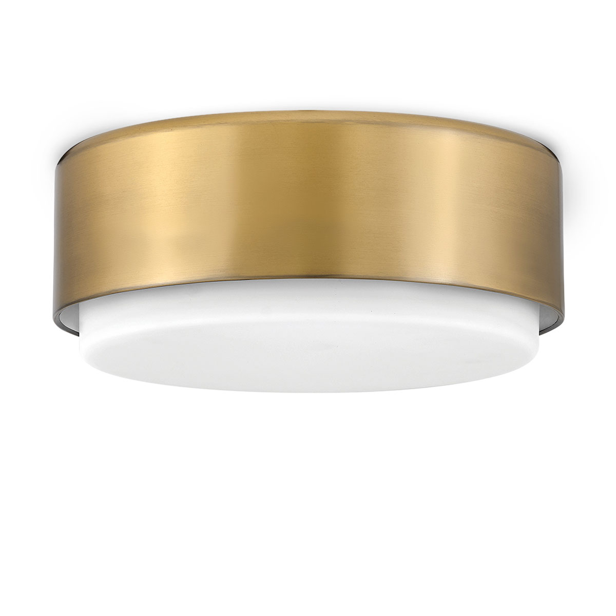 Round, Timeless Ceiling Light with Opal Glass, Ø 30 cm